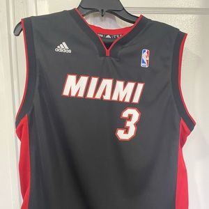 Miami heat Wade Authentic Jersey